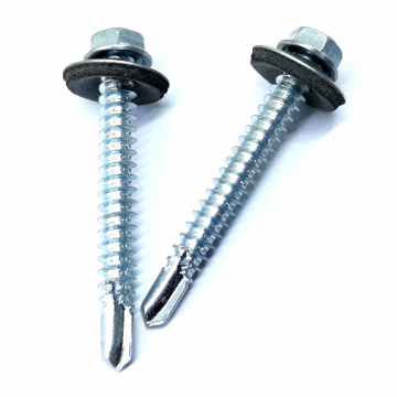 Drilling Large Flange Self Drillig Galvanized Affordable Tex Hex Head Screws